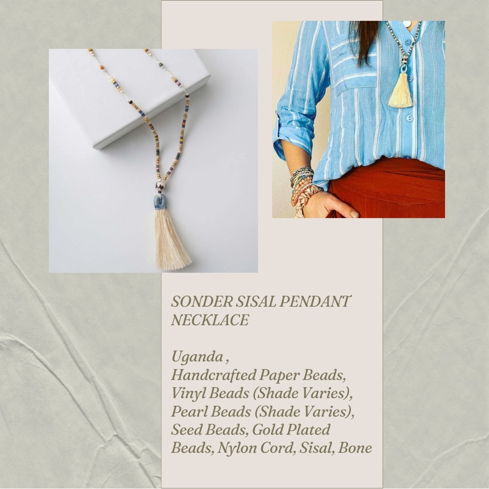 Sonder Sisal necklace